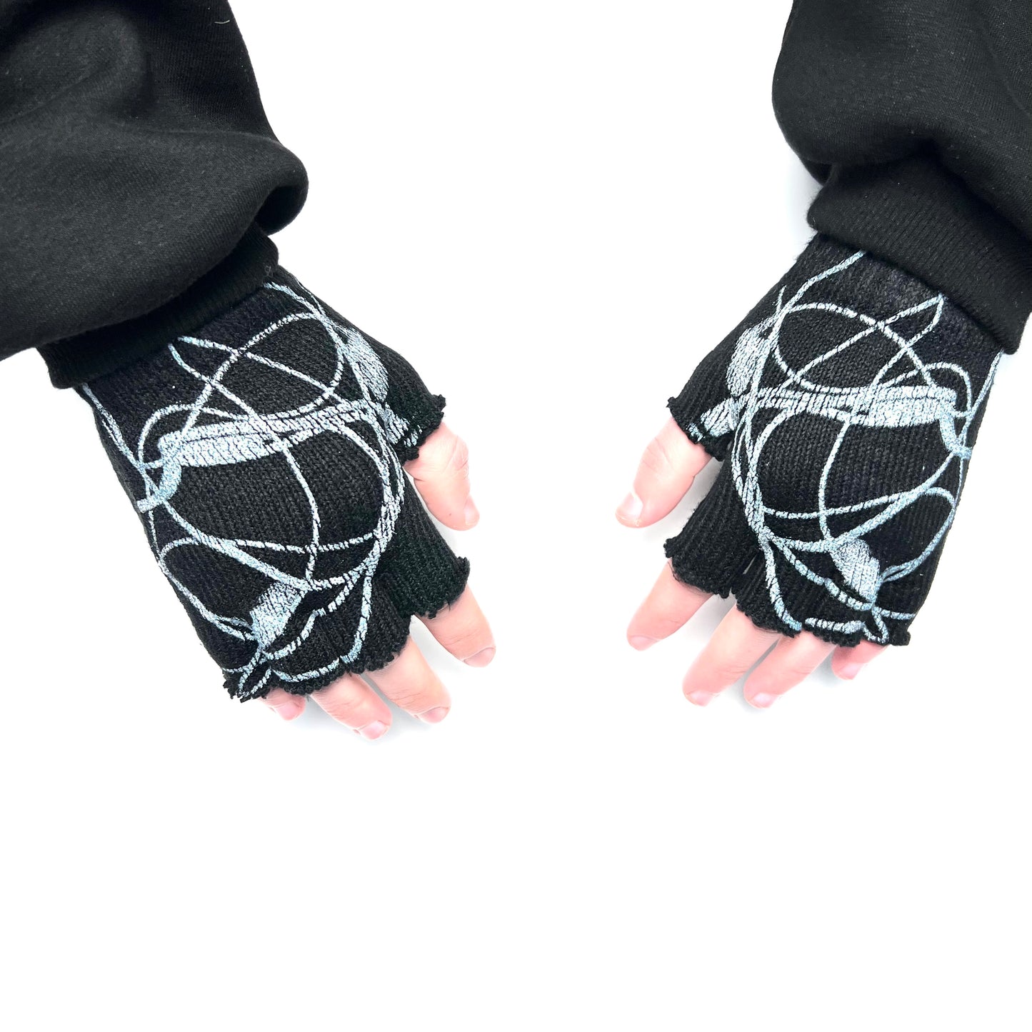 WIRES FINGERLESS GLOVES