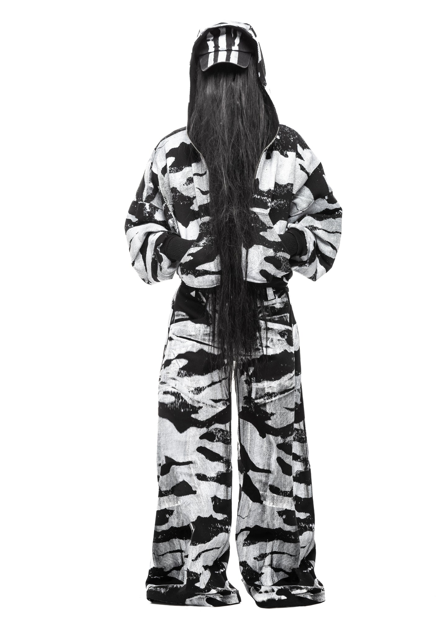 CAMO BLACK JEANS