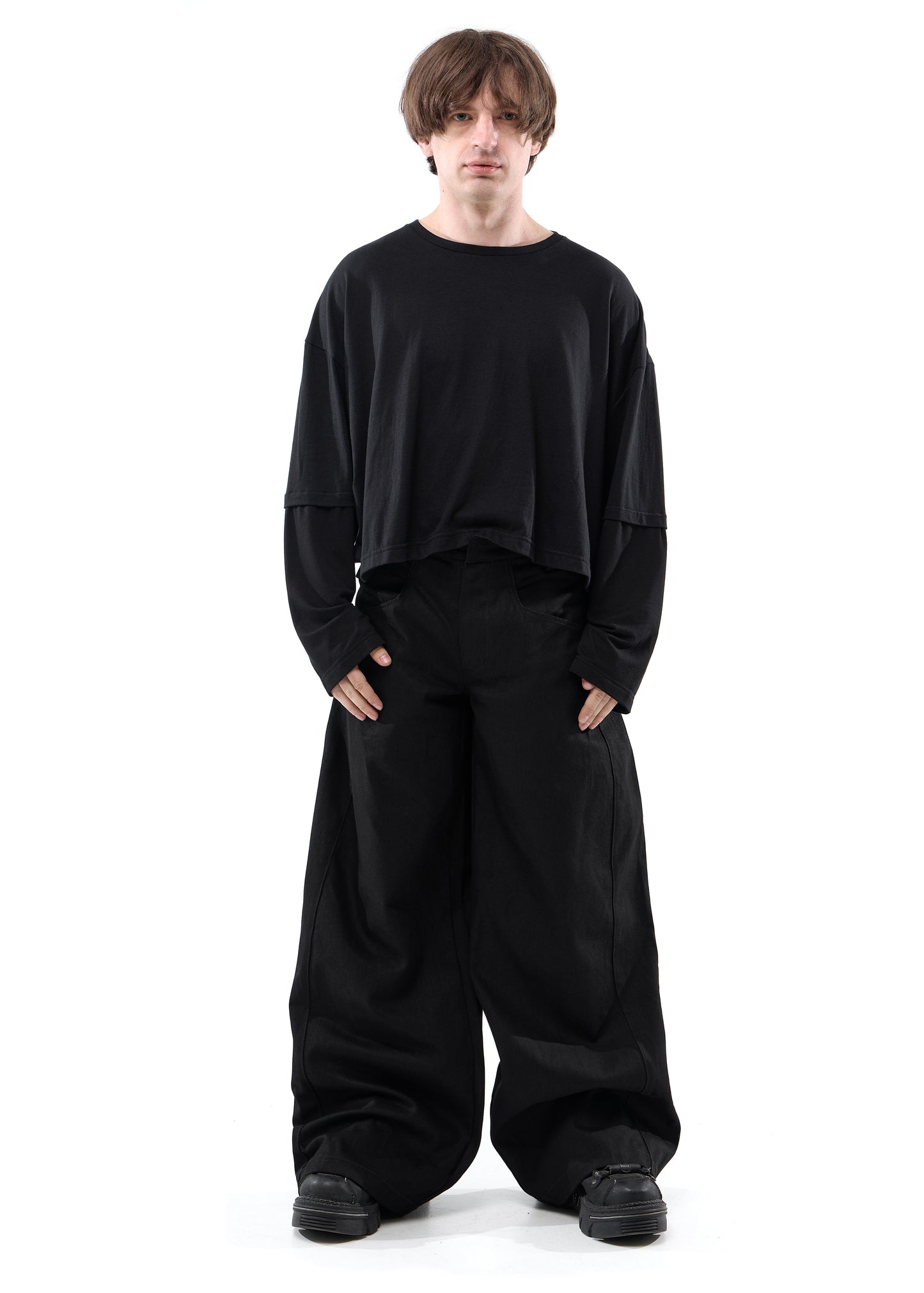 PUSHA BLACK SH LONG-SLEEVED T-SHIRT