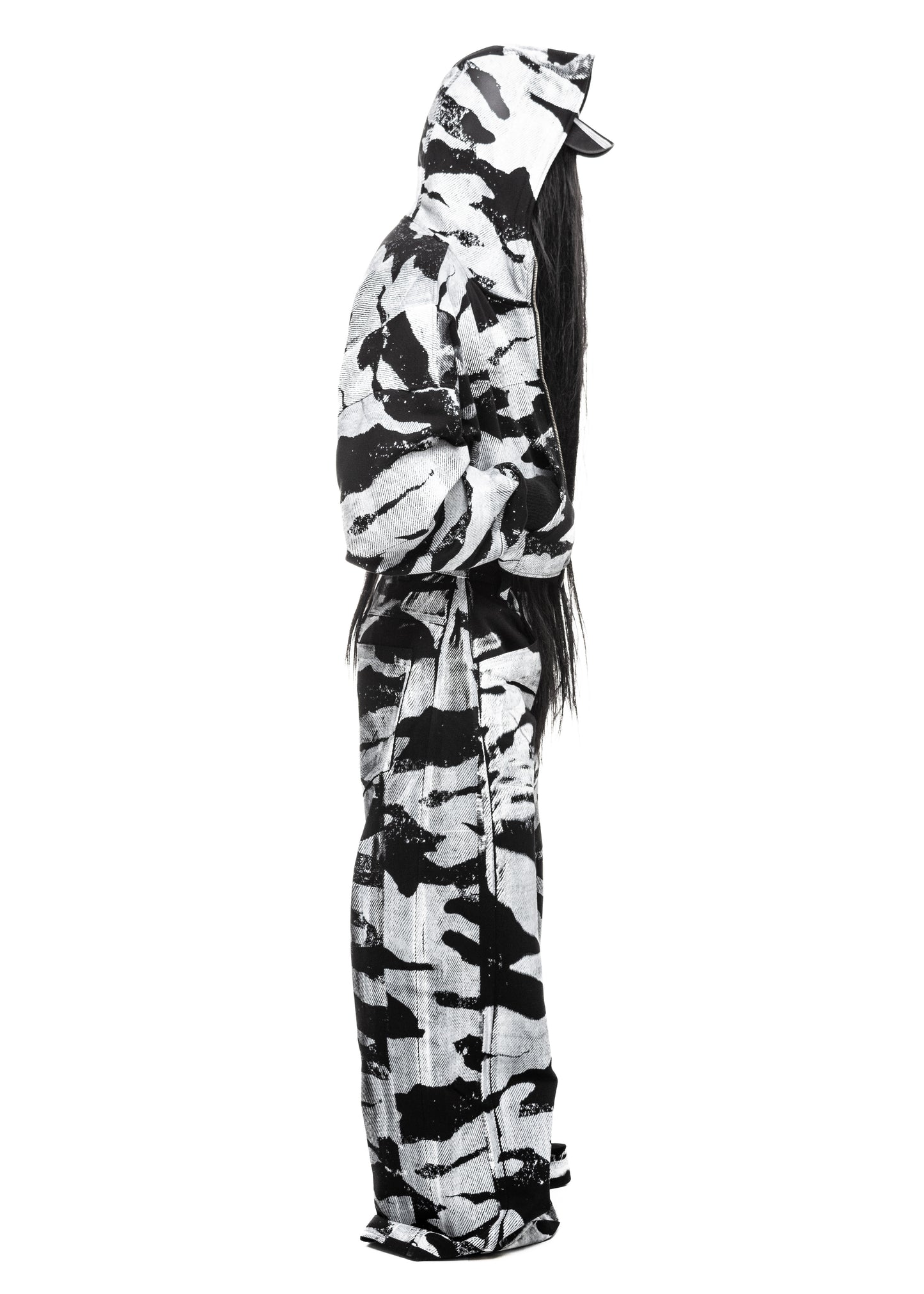 CAMO BLACK JEANS