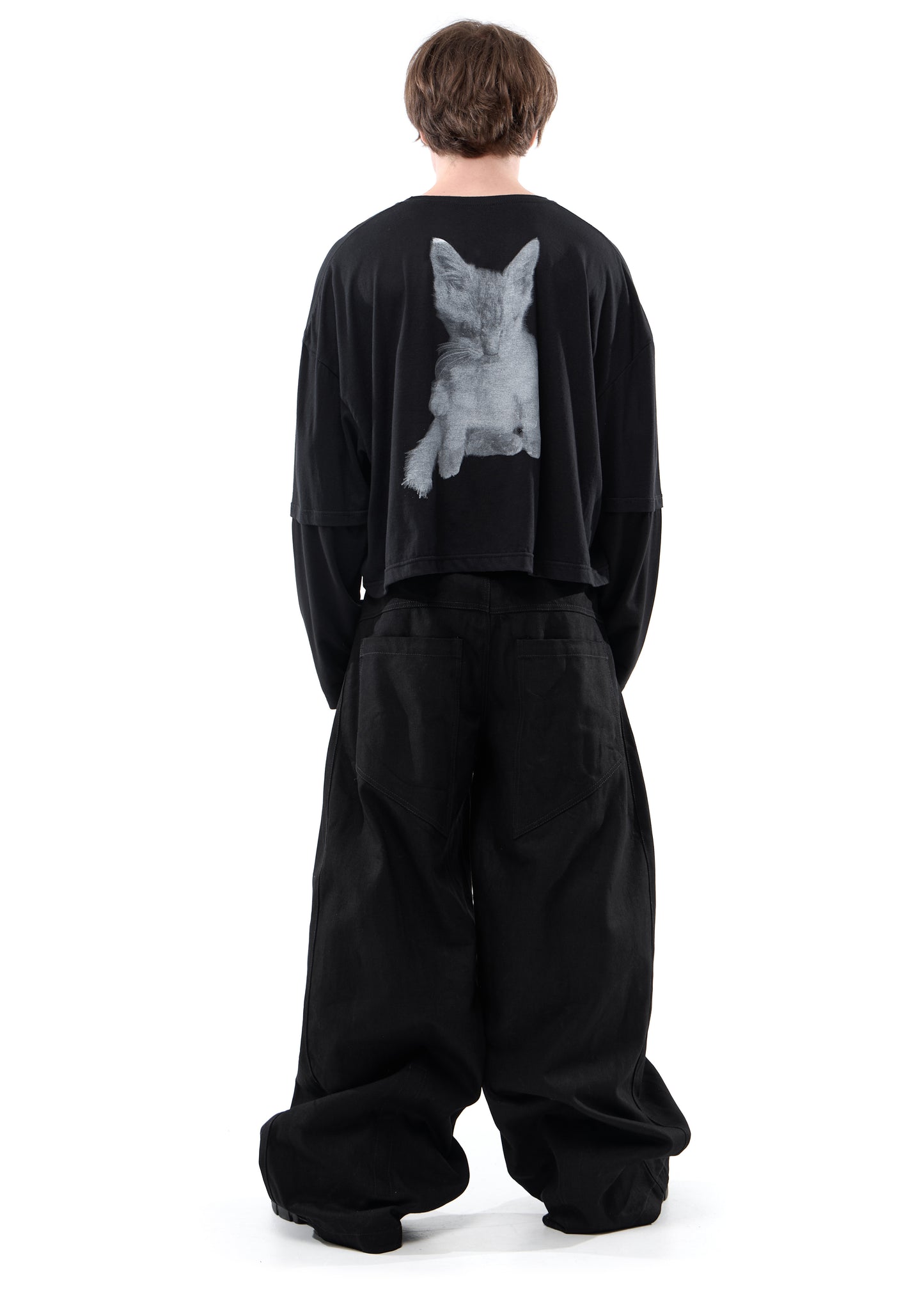 PUSHA BLACK SH LONG-SLEEVED T-SHIRT