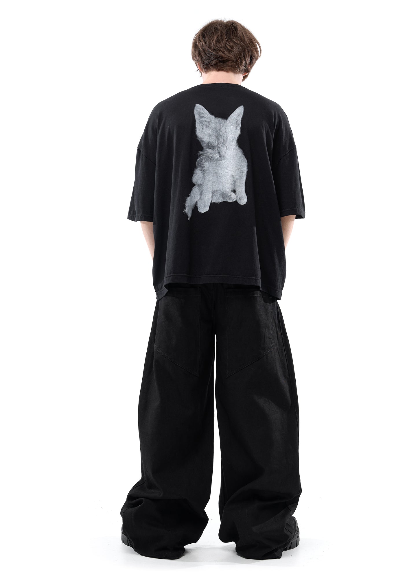 PUSHA BLACK OVER T-SHIRT