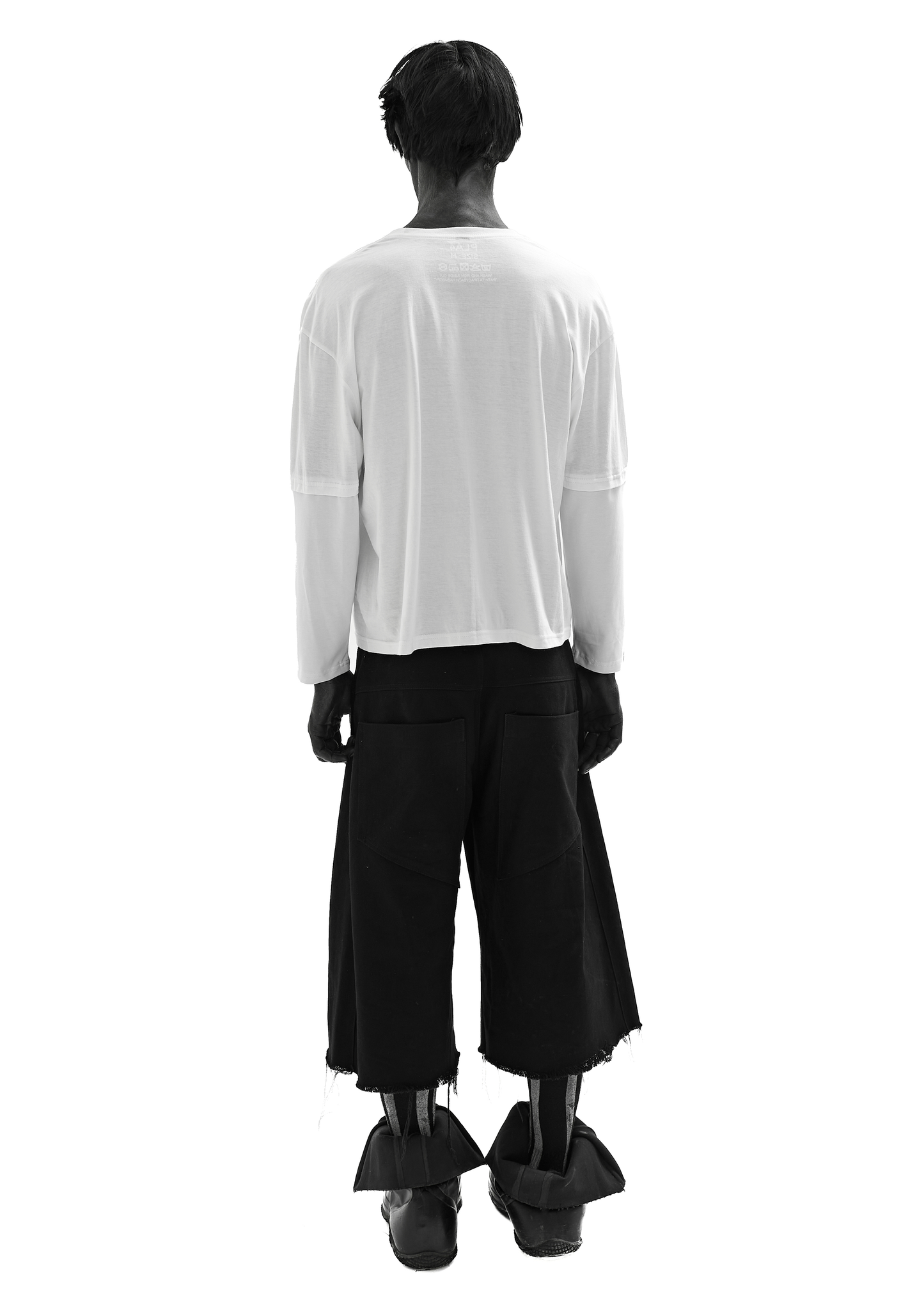 MARKET WHITE LONG-SLEEVED T-SHIRT