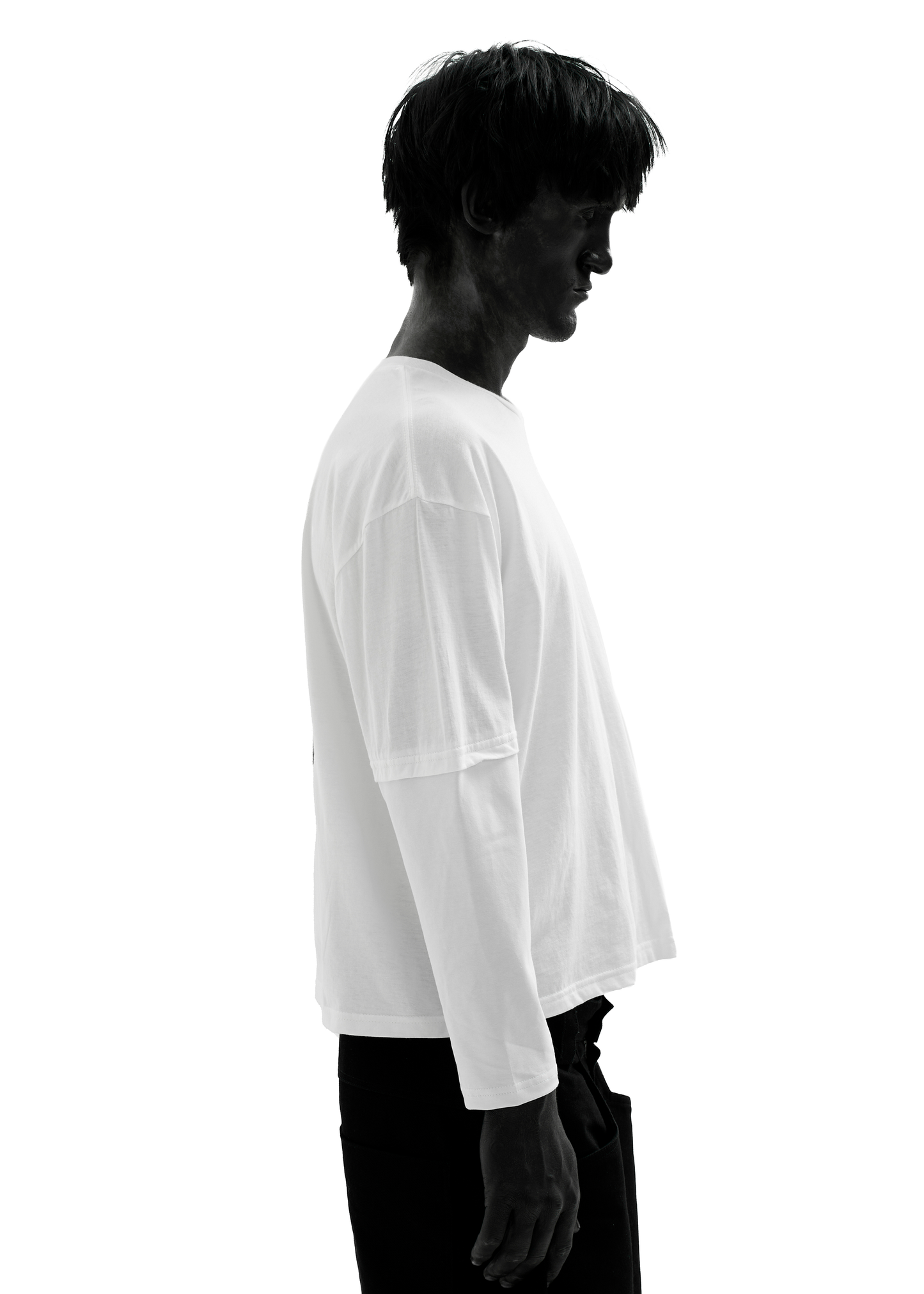 PUSHA WHITE LONG-SLEEVED T-SHIRT