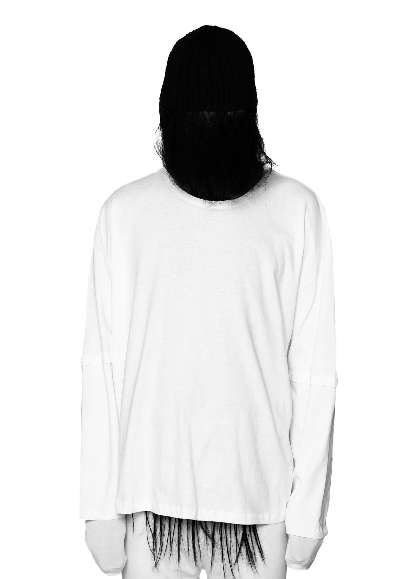 PUSHA WHITE LONG-SLEEVED T-SHIRT