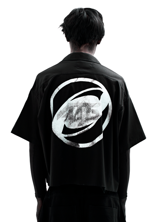 MARKET BLACK ZIP SHIRT