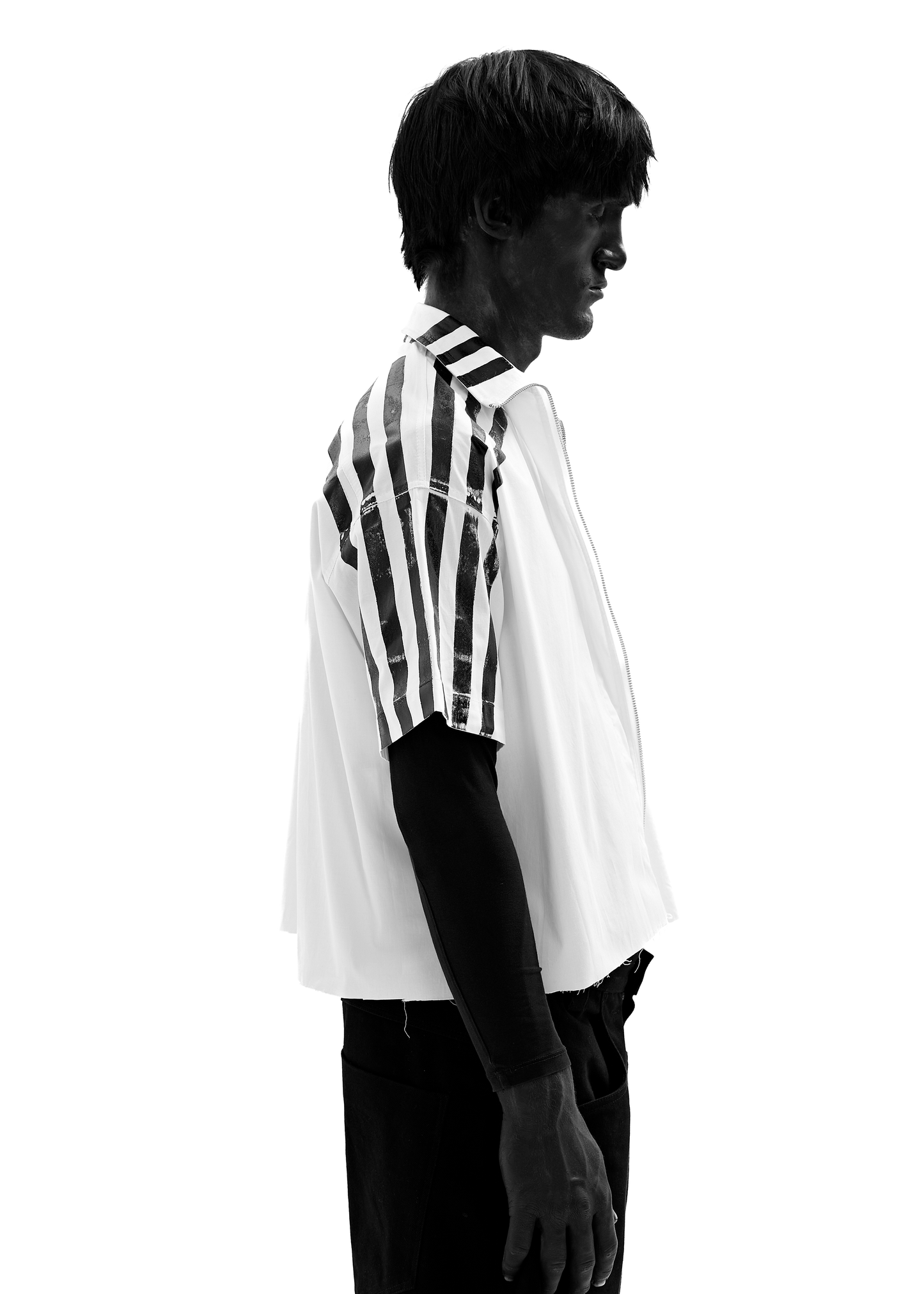 STRIPES ZIP SHIRT