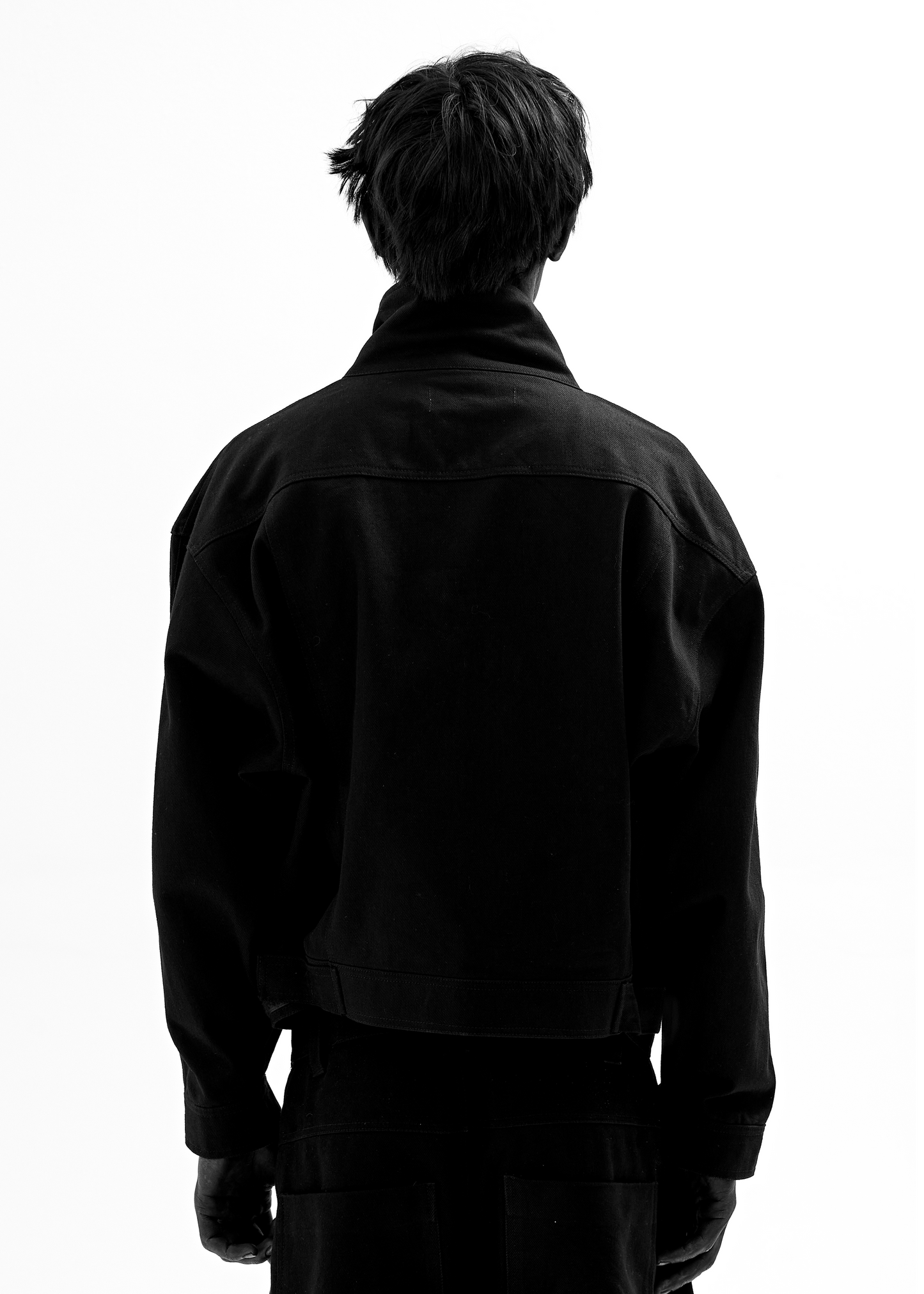 BLACK DENIM JACKET