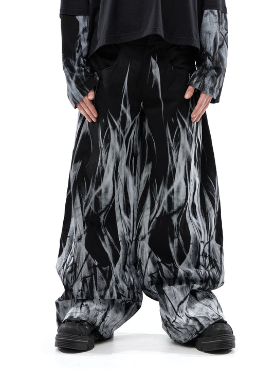 FLAME WIDE JEANS