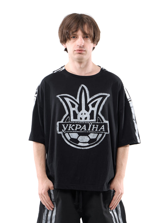 STRIPES BLACK OVER T-SHIRT
