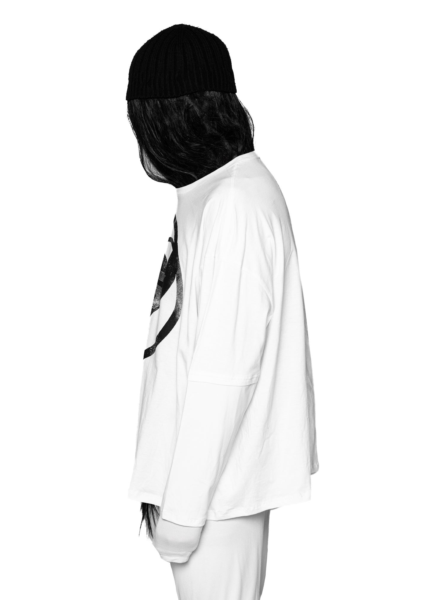 MARKET WHITE LONG-SLEEVED T-SHIRT