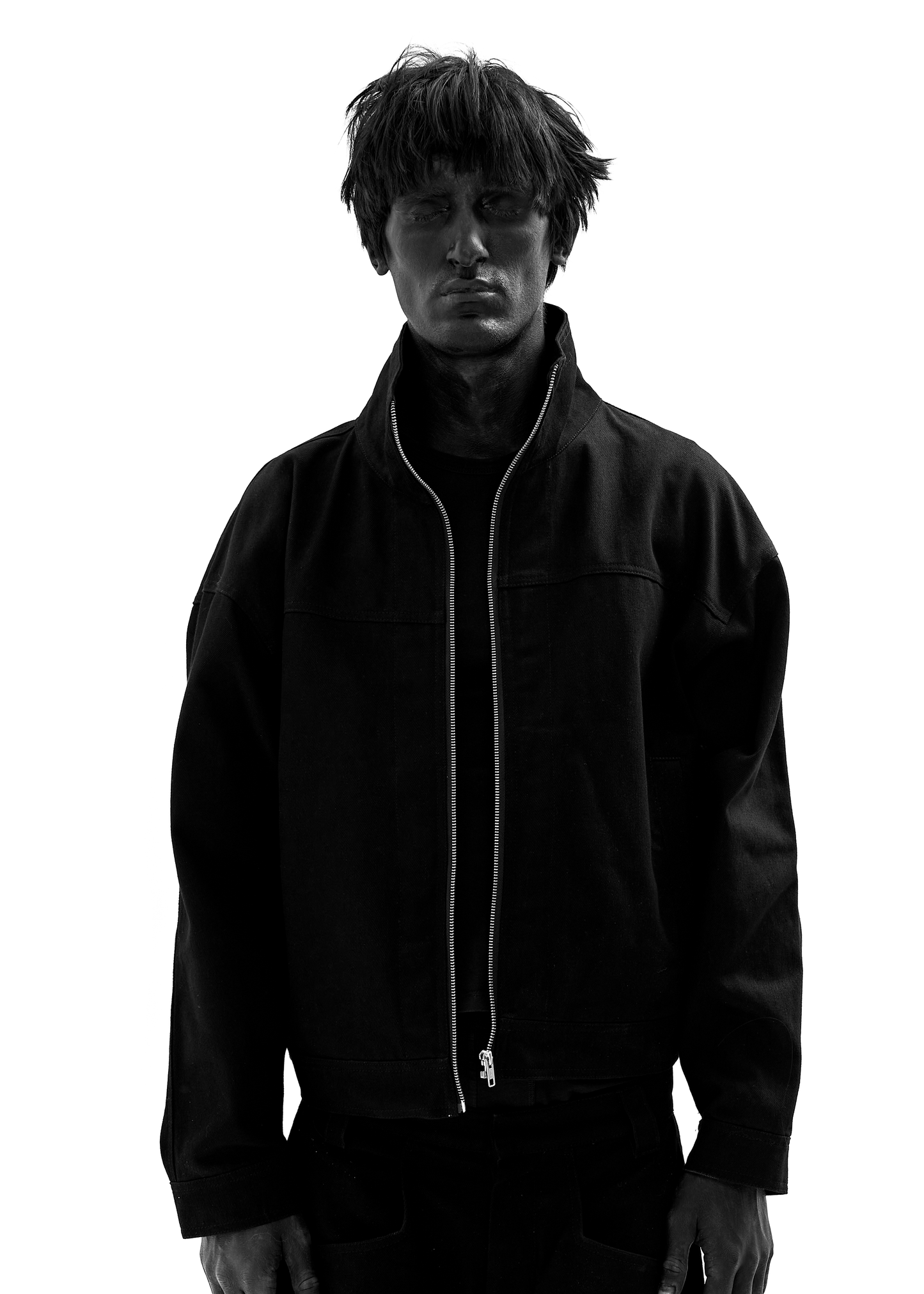 BLACK DENIM JACKET