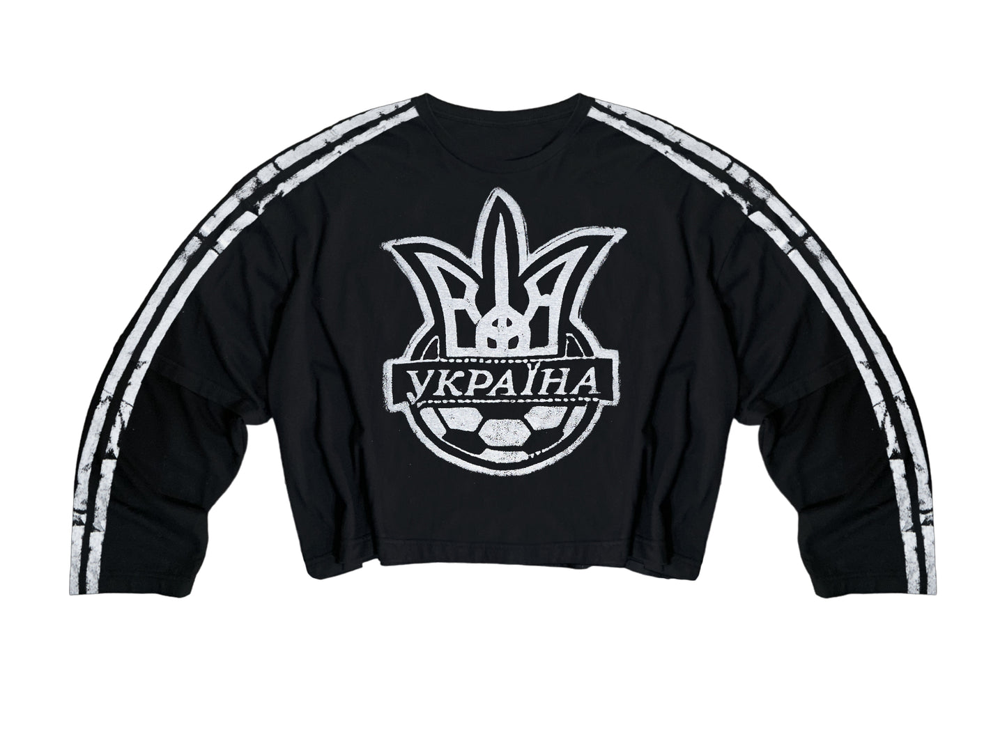 STRIPES BLACK SH LONG-SLEEVED T-SHIRT