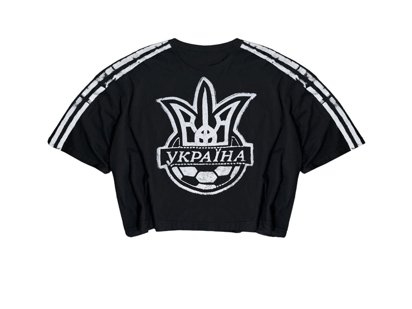 STRIPES BLACK SH T-SHIRT